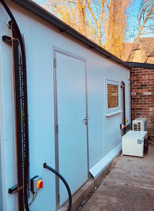 External Cold Room Forge Bakehouse