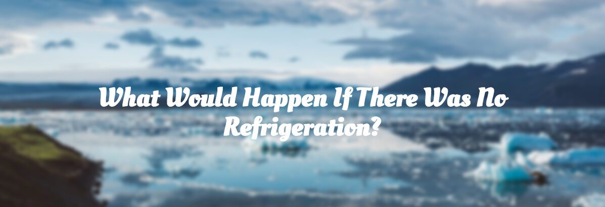 What Would Happen If There Was No Refrigeration | MTCSS